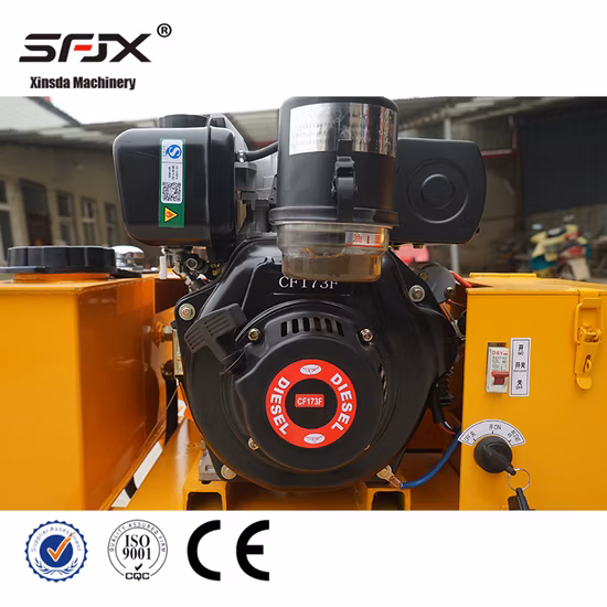 Walk Behind Gaosline/Diesel Mini Single Drum Road Roller