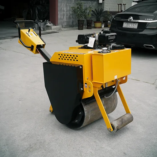 Walk Behind Gaosline/Diesel Mini Single Drum Road Roller