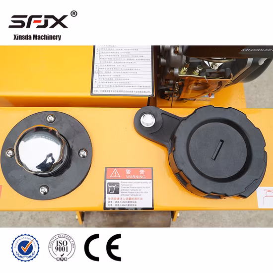 Walk Behind Gaosline/Diesel Mini Single Drum Road Roller
