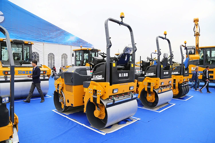 XCMG Official Mini Road Roller Xmr403 4 Ton Asphalt Double Drum Vibratory Road Roller Price