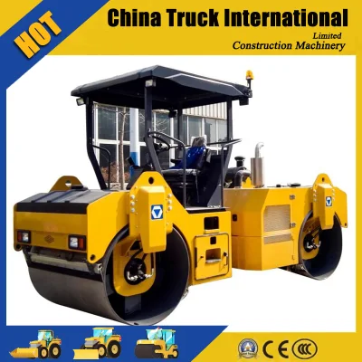 Hergestellt in China Road Construction Machinery Xd143 Doppeltrommel Gebrauchte Tamden Straßenwalze