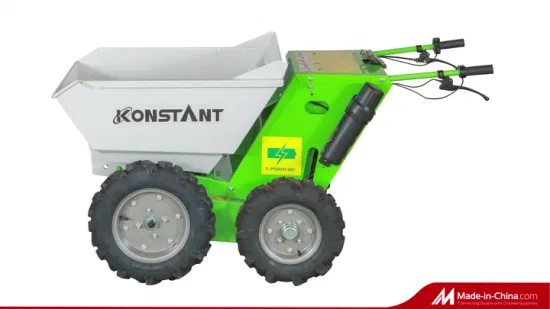 Bester 4WD-Batterie-Power-Barrow-Elektro-Minidumper